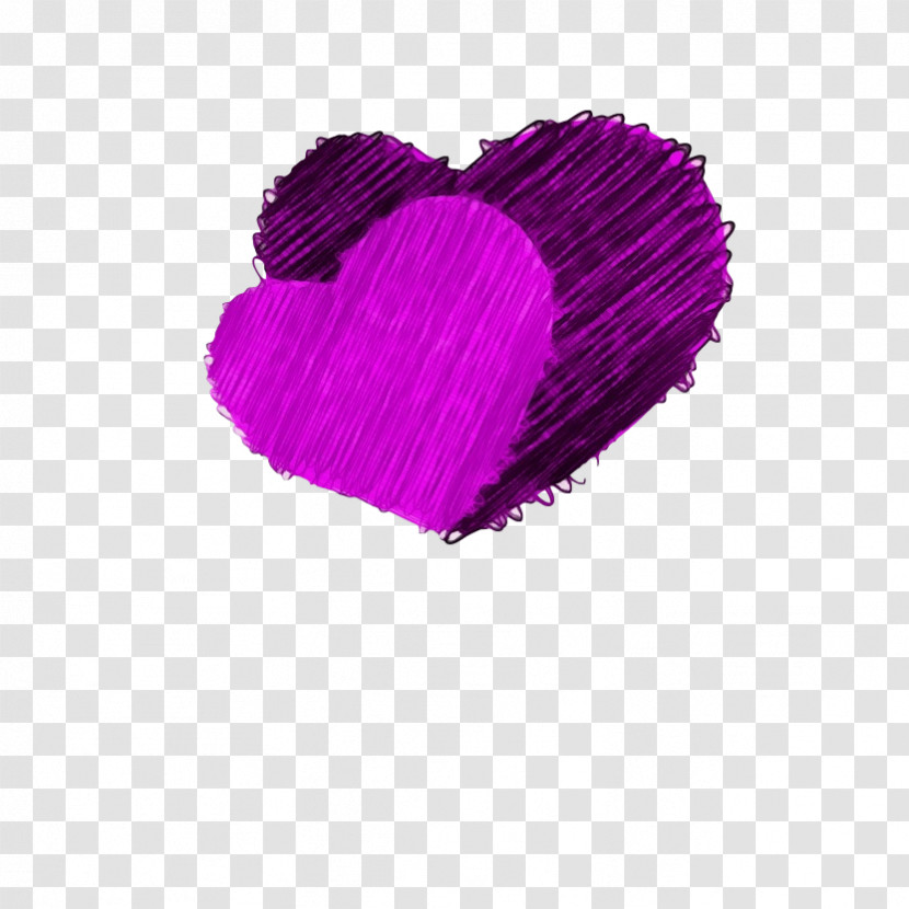 Violet Purple Heart Pink Magenta Transparent PNG