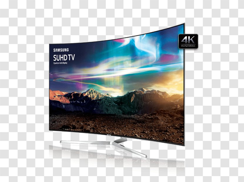Smart TV 4K Resolution LED-backlit LCD Ultra-high-definition Television Samsung - Ledbacklit Lcd Transparent PNG