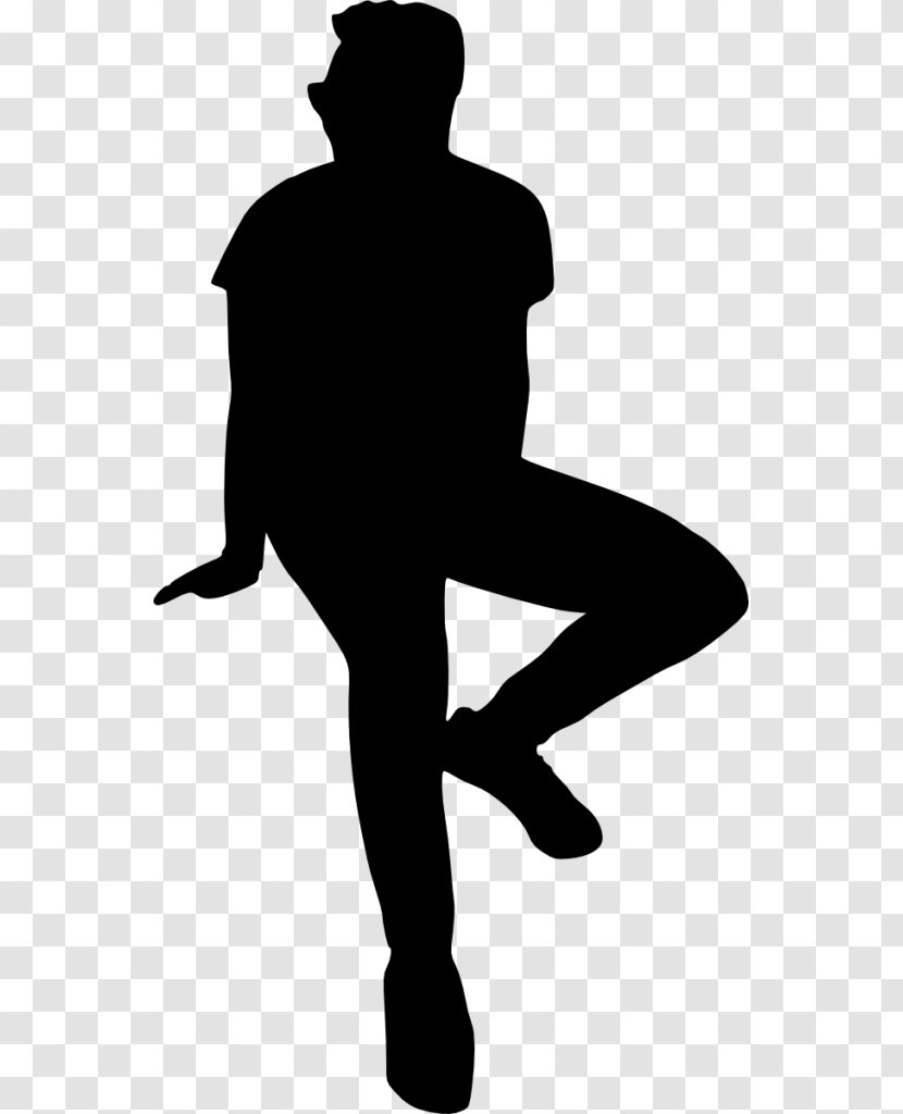 Silhouette Clip Art - Male - People Jubilating Silohouette Transparent PNG