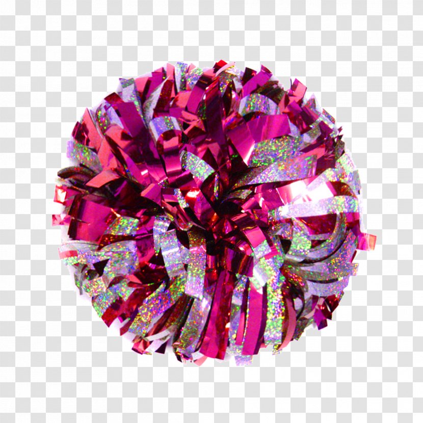 Pom-pom Cheerleading Cheer-tanssi Choreography Fuchsia - Metal - Pompom Transparent PNG