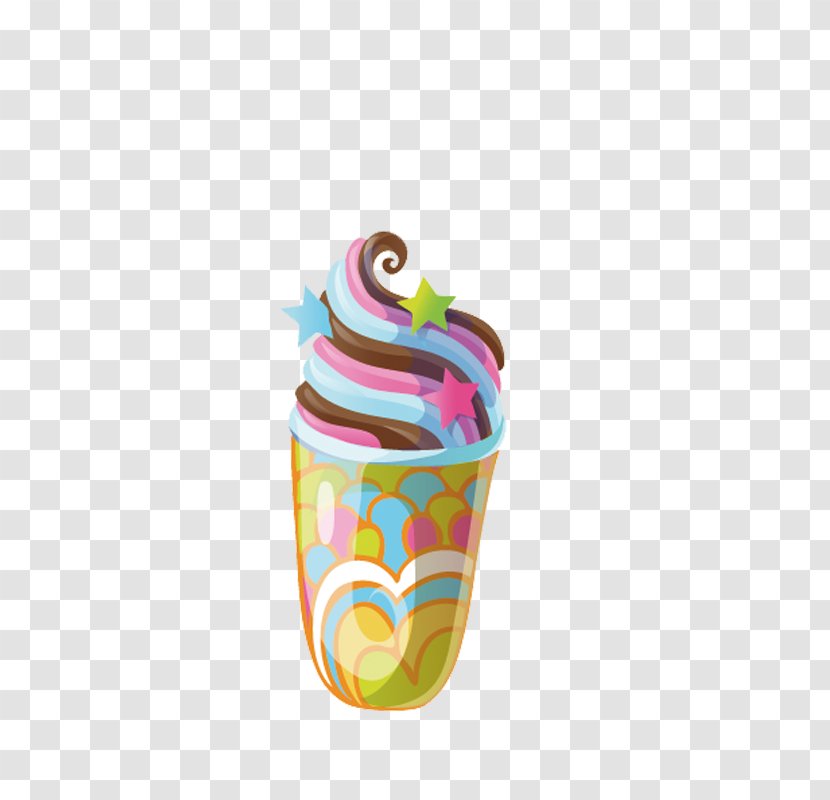 Chocolate Ice Cream Cone - Sweetness - Vector Transparent PNG