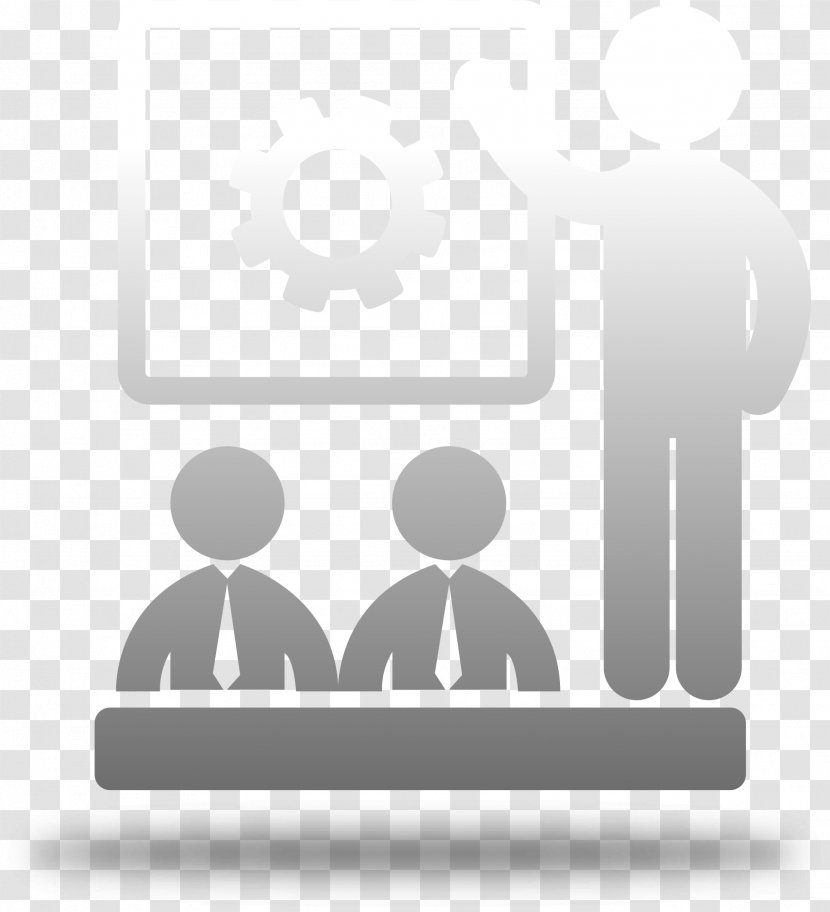 Company Vector Graphics Meeting Design - Black And White - Icon Transparent PNG