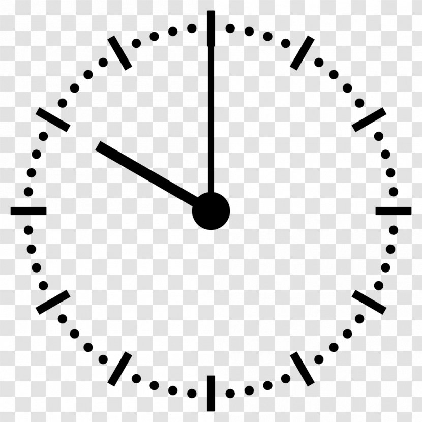 12-hour Clock Digital - Flower Transparent PNG