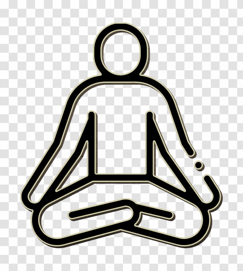 Free Time Icon Yoga Meditation - Bell Triangle Transparent PNG