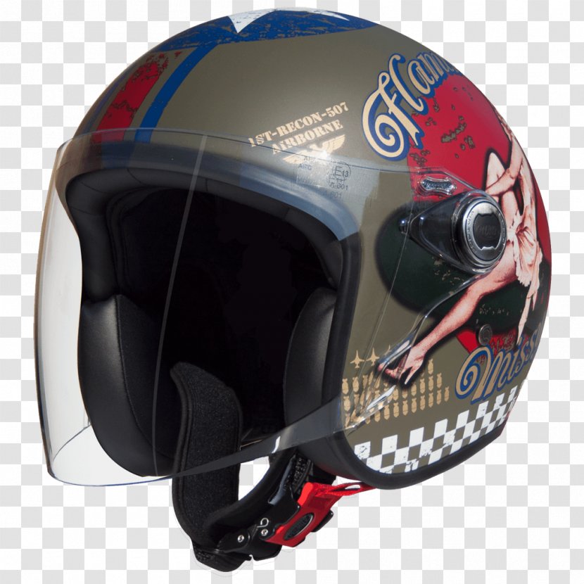 Motorcycle Helmets Visor Jethelm - Flower Transparent PNG