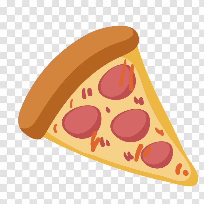 Pizza Fast Food Italian Cuisine - Frying - Vector Transparent PNG