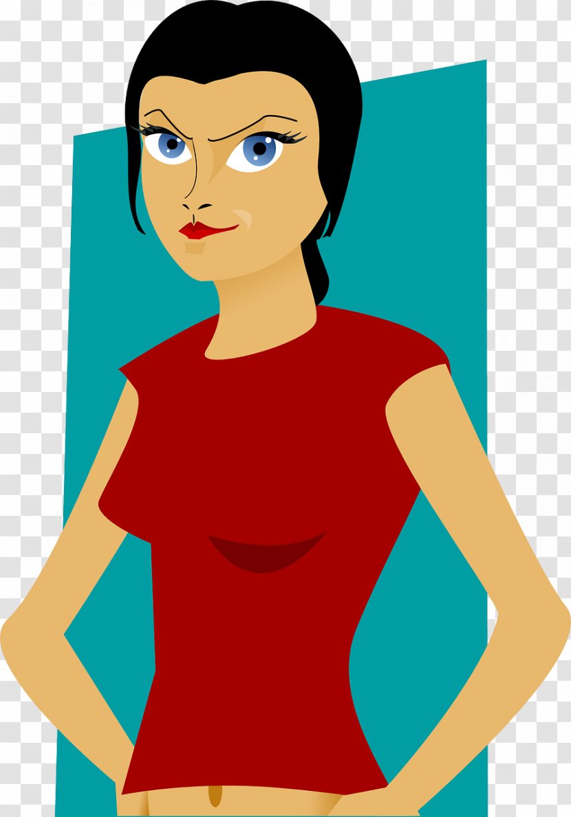 Anger Woman Love Feeling Hatred - Heart Transparent PNG