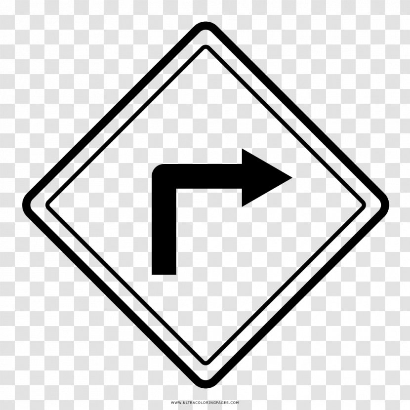 Traffic Sign Road Lane - Signage Transparent PNG