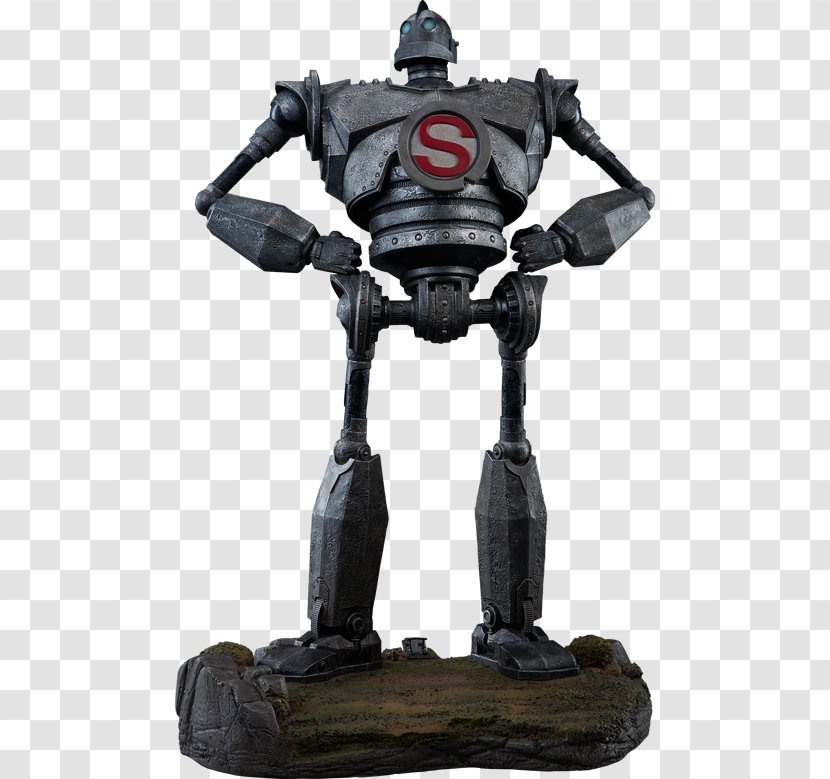 Statue Sideshow Collectibles Maquette Film YouTube - Iron Giant Transparent PNG