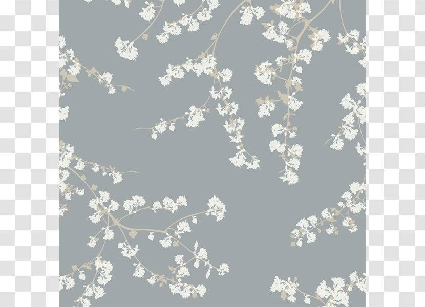 Paper Mural Almond Blossoms Wallpaper - Design Transparent PNG