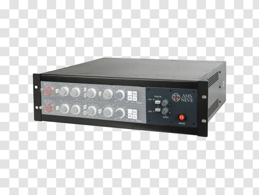 AMS Neve Electronics Microphone Preamplifier 19-inch Rack - Ams Transparent PNG