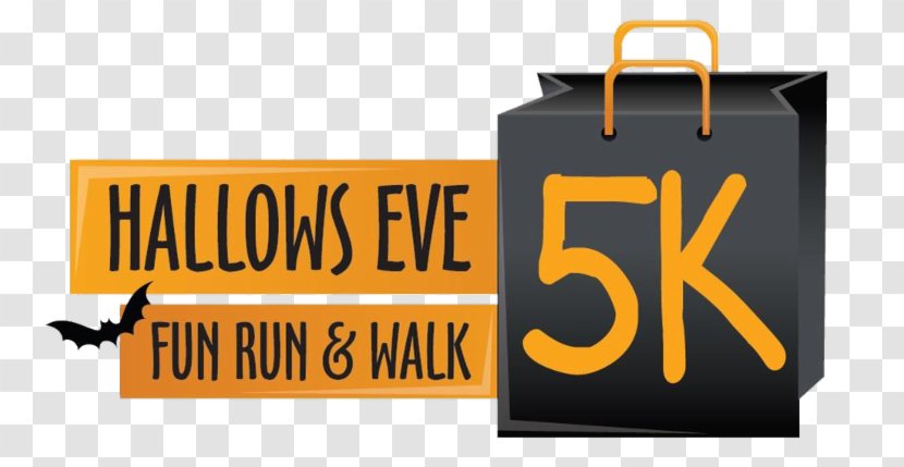 7th Annual Hallows Eve 5k Fun Run And Walk Brand Logo Product Design - Sign - Prize Table Transparent PNG