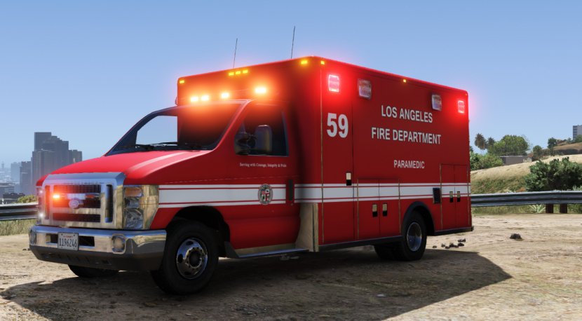 Grand Theft Auto V Auto: San Andreas Multiplayer Car Mercedes-Benz Sprinter - Fire Engine - Ambulance Transparent PNG