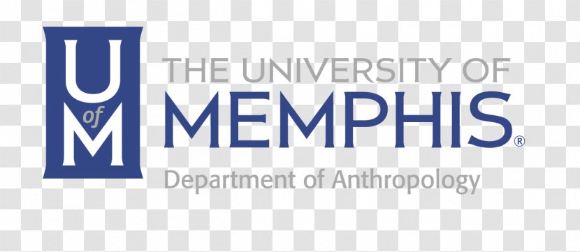 University Of Memphis Logo Blue Brand - Design Transparent PNG