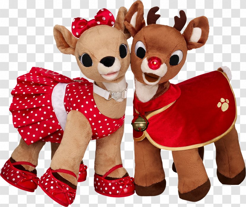 Rudolph Reindeer Santa Claus Christmas Mrs. - The Rednosed Transparent PNG