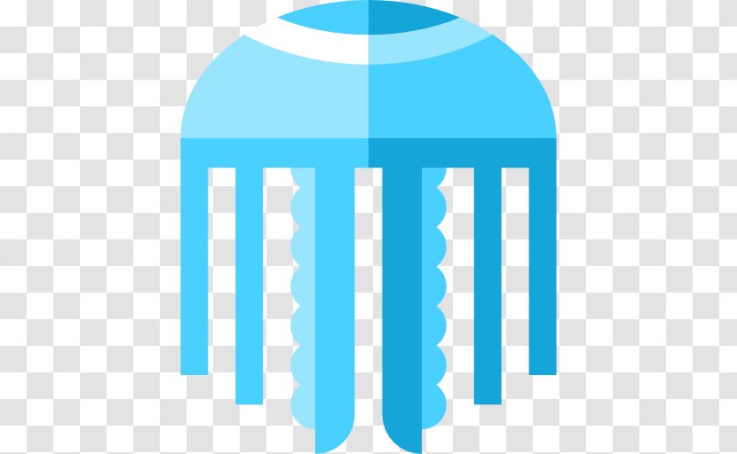 Jellyfish - Blue - Symbol Transparent PNG