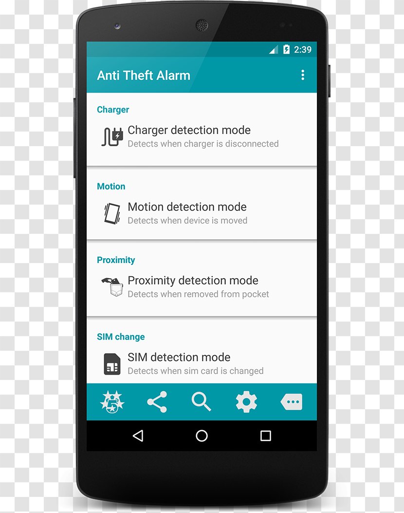 Anti-theft System Alarm Device Catch The Thief! - Multimedia - Android Transparent PNG