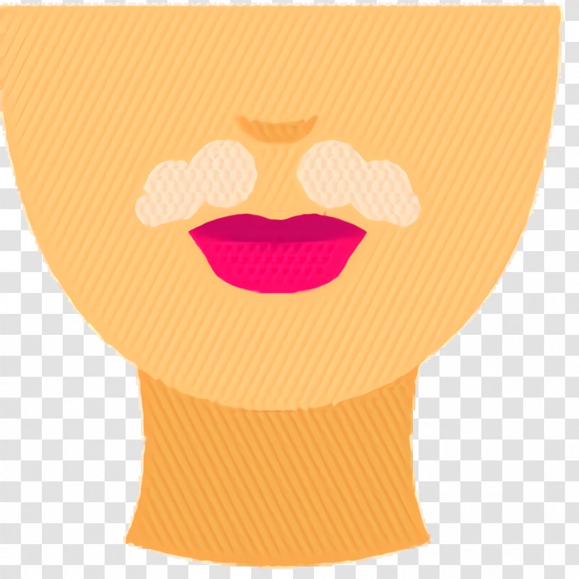 Yellow Background - Smile - Cartoon Transparent PNG