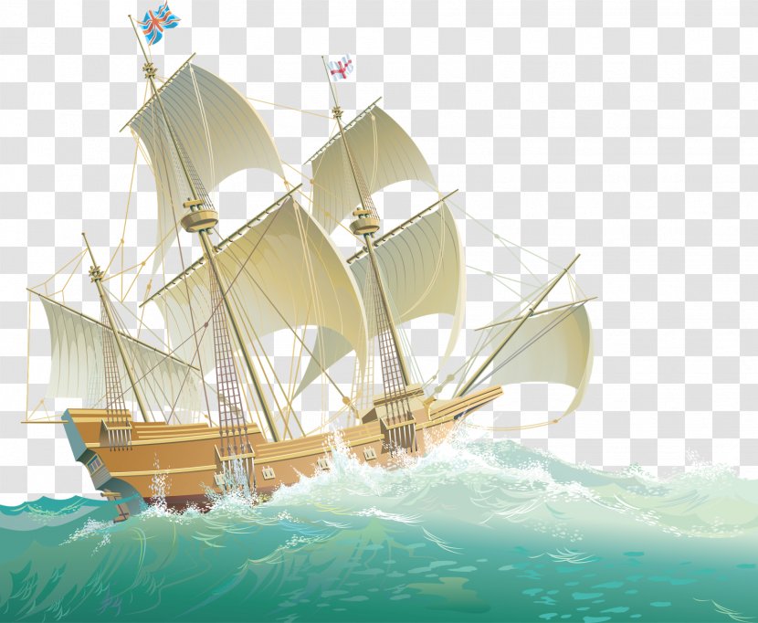 Ship Clip Art - Galleon - Ships Transparent PNG