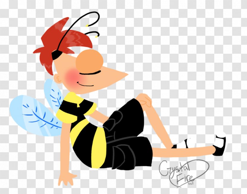 Phineas Flynn Drawing DeviantArt - Cartoon - Physical Fitness Transparent PNG