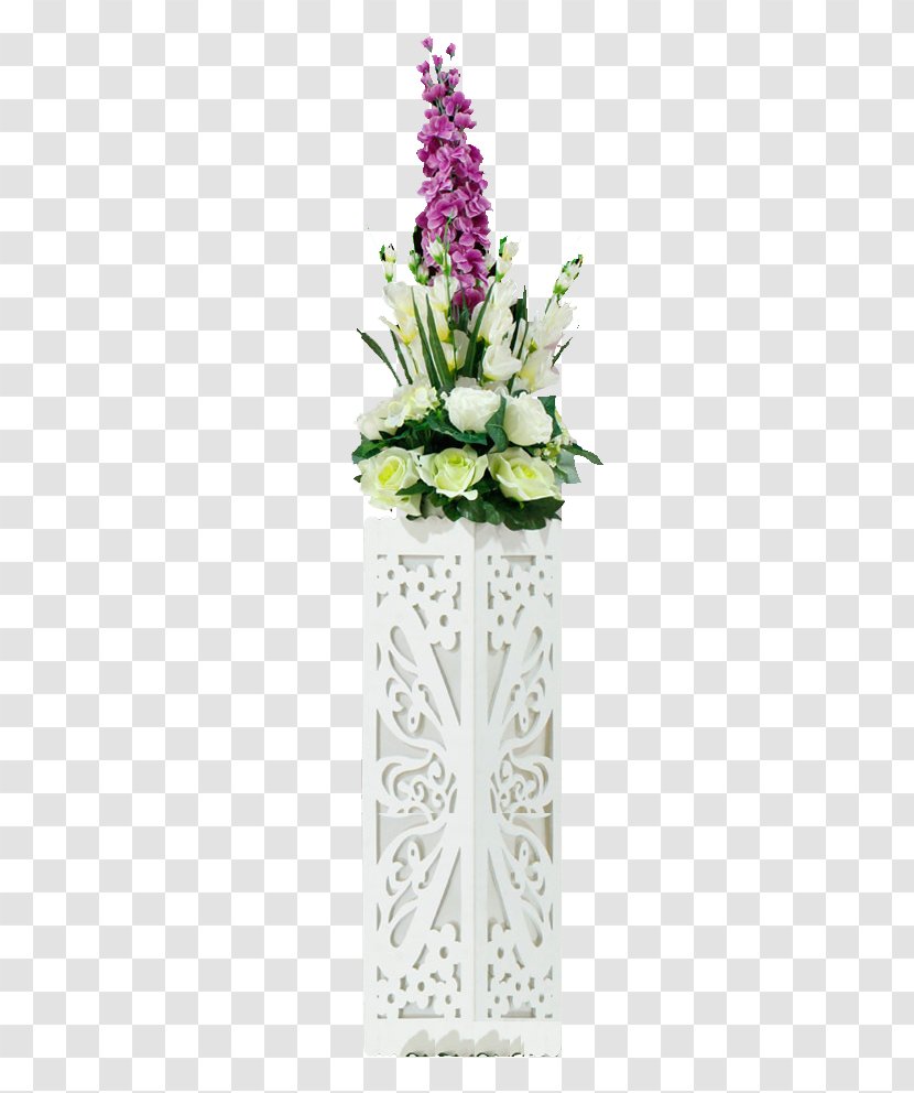 Floral Design Flower - Flowerpot - Wedding Road Lead Transparent PNG