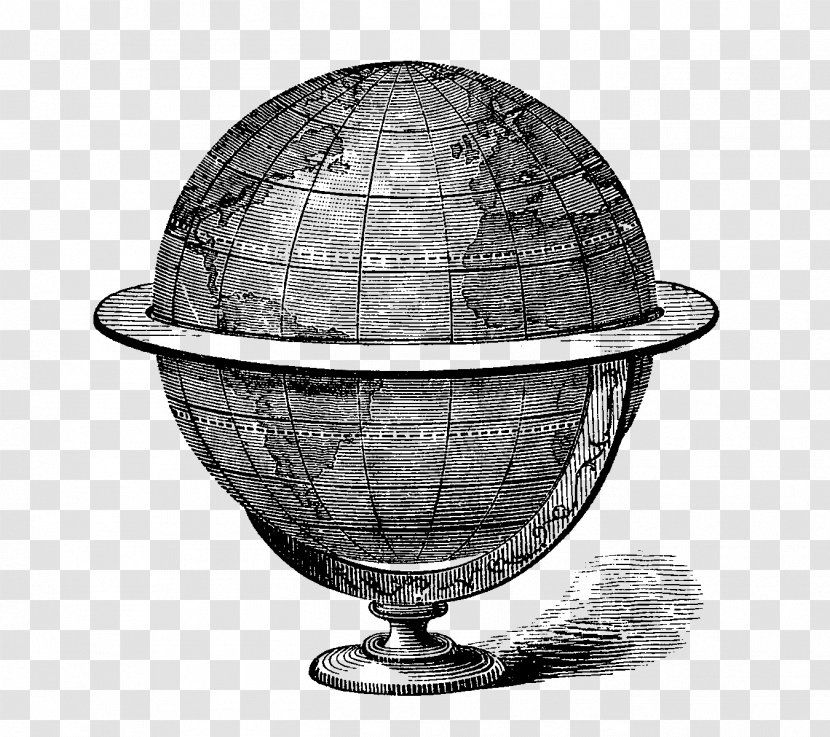 Globe Map Art - Atlas Transparent PNG