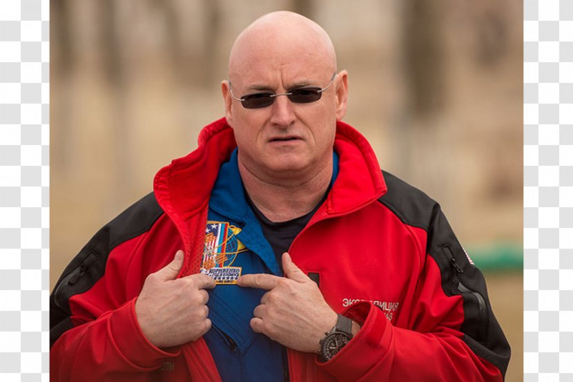 Scott Kelly International Space Station Expedition 43 ISS Year Long Mission Astronaut - Jacket Transparent PNG