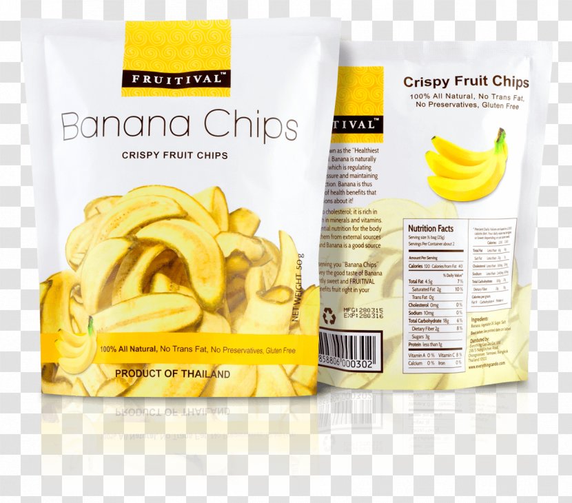 Banana Bread Chip Potato Food Transparent PNG