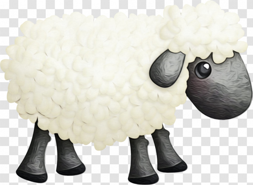 Sheep Goat Stuffed Toy Wool Snout Transparent PNG