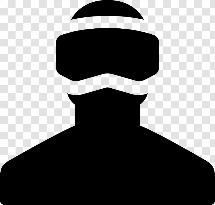 Facial Hair Silhouette Headgear Black Clip Art - White Transparent PNG