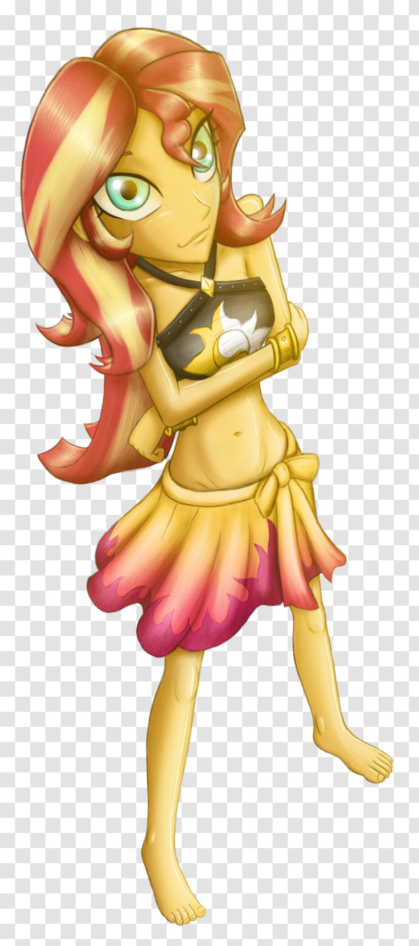 Sunset Shimmer Fluttershy My Little Pony: Equestria Girls Cycles Render - Cartoon Transparent PNG