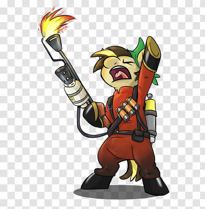 Pony Team Fortress 2 Spike Horse Fan Art Transparent PNG