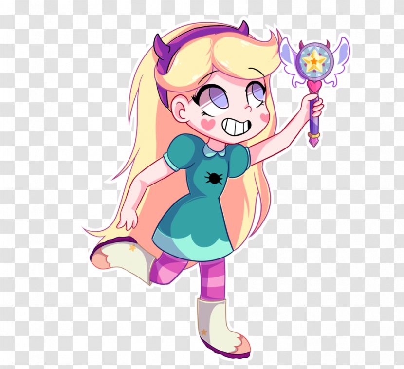 Fan Art Pixel Clip - Cartoon - Star Butterfly Transparent PNG