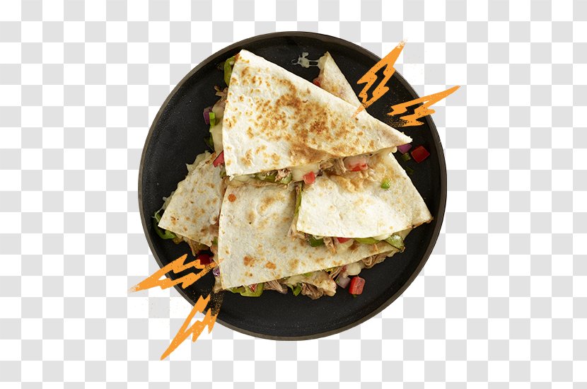 Quesadilla Taco QDOBA Mexican Eats Vegetarian Cuisine Burrito - Qdoba - Restaurant Menu Prices Transparent PNG