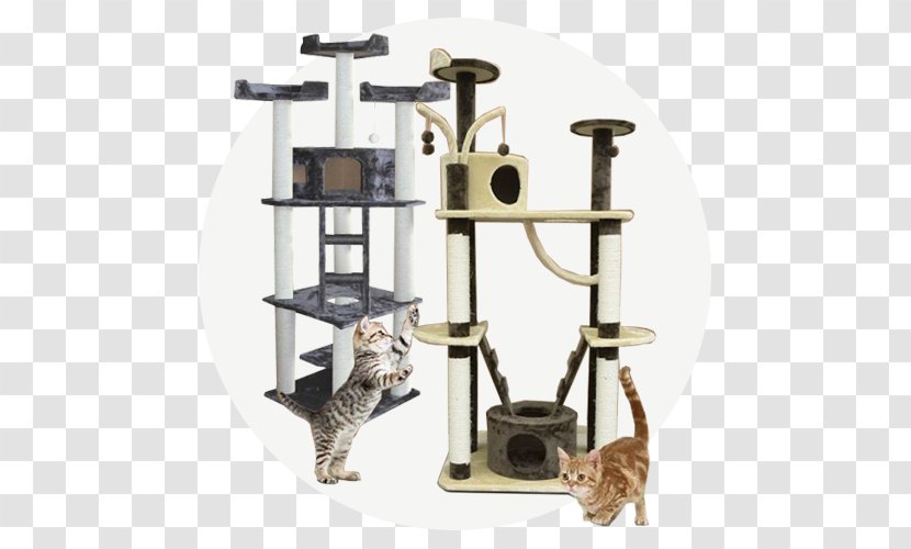 Cat Tree Scratching Post Pet Furniture - Sisal Transparent PNG