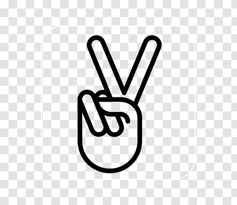 V Sign Peace Symbols Drawing Hand Clip Art - Symbol Clipart Transparent PNG