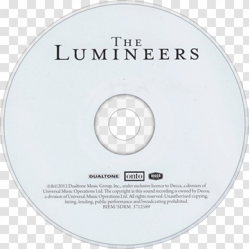 Compact Disc The Lumineers Brand Transparent PNG