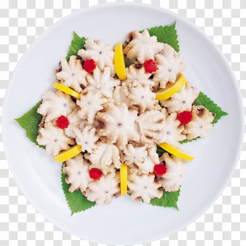 Octopus Squid As Food Thai Fried Rice - Steamed - Seafood Transparent PNG