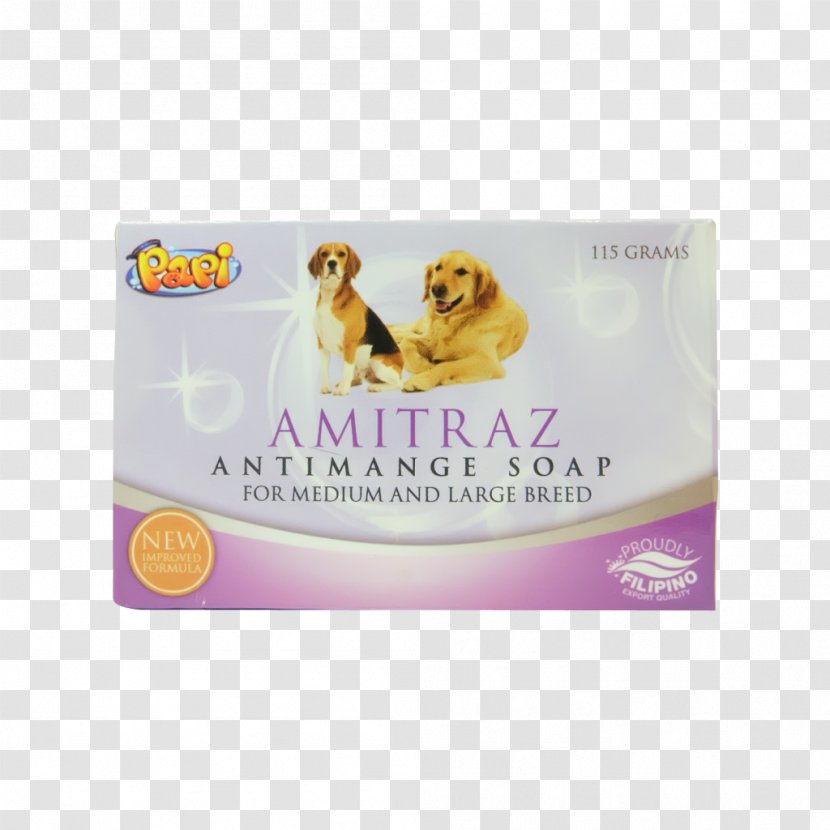 Mange Dog Amitraz Soap Puppy - Washing Transparent PNG