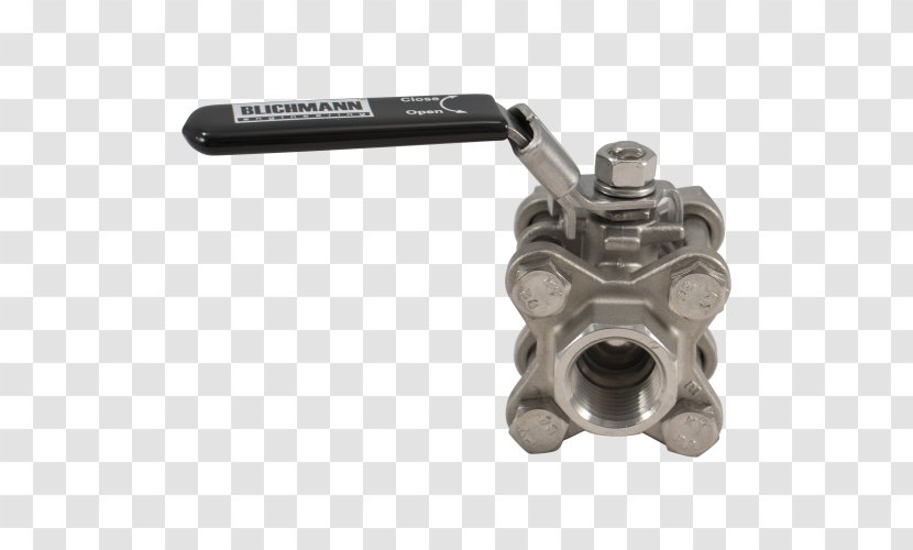 Ball Valve National Pipe Thread Stainless Steel - Globe Transparent PNG
