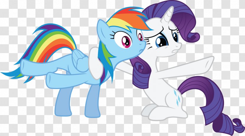 Rainbow Dash Pony Horse Rarity Pinkie Pie - Frame Transparent PNG