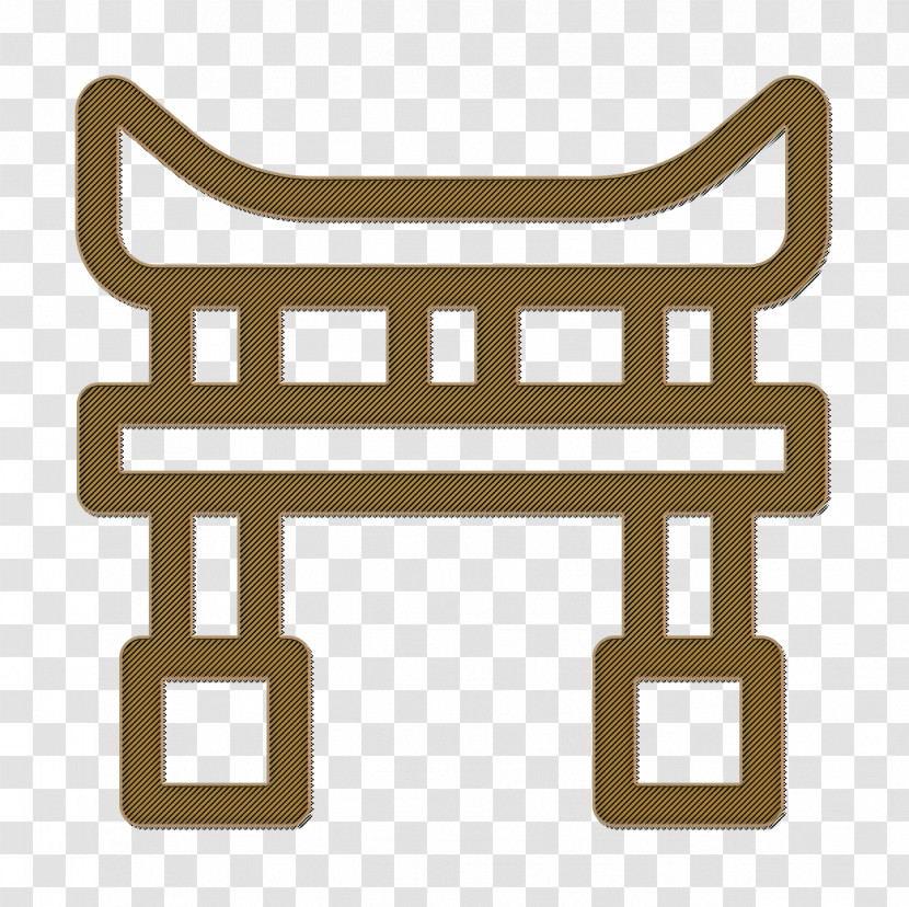 Japan Icon Torii Gate Icon Travel Icon Transparent PNG