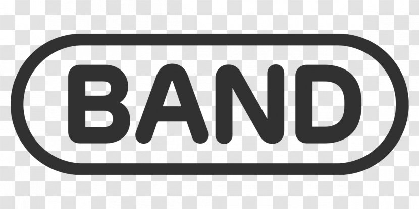 BAND Logo Bersa Naver Computer Software - Silhouette - Bulletin Board Transparent PNG
