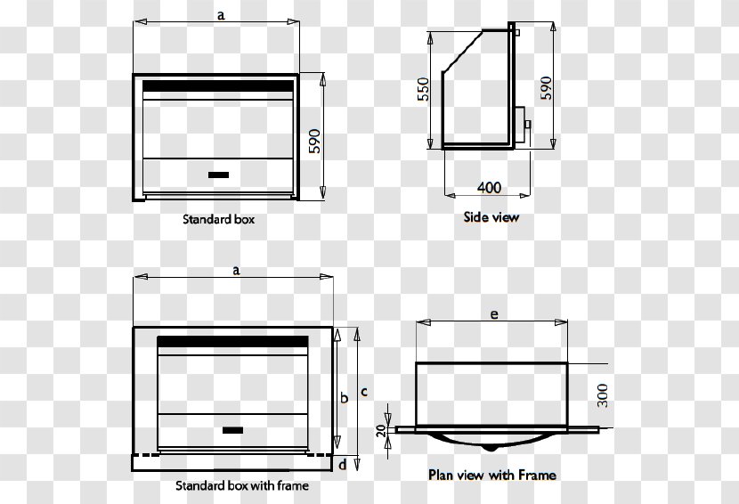 Drawing Fireplace Regional Variations Of Barbecue Wood Stoves - Technical - Fire Transparent PNG