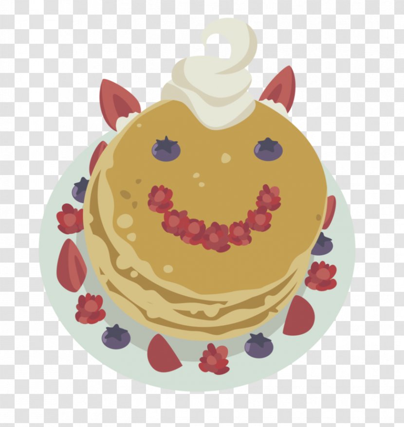 Princess Celestia Pancake Torte Frosting & Icing Cream Transparent PNG