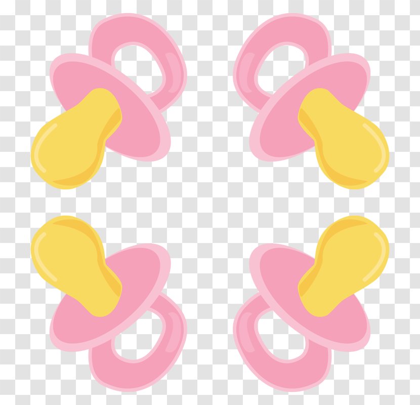 Mauve Pacifier Pink Clip Art - Cartoon Transparent PNG