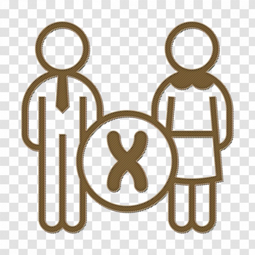 Chromosome Icon Bioengineering Icon Woman Icon Transparent PNG