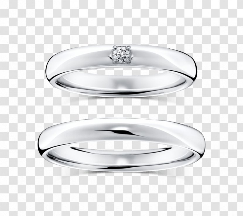 Wedding Ring Silver Transparent PNG