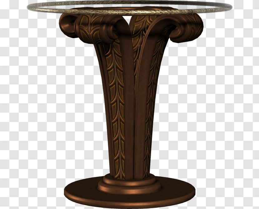 Table - Round - Furniture Transparent PNG