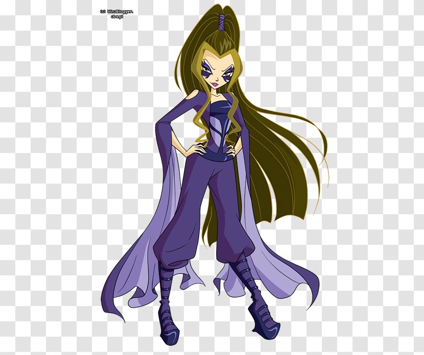 The Trix Darcy Bloom Witchcraft Wikia - Silhouette - Winx Club Season 6 Transparent PNG